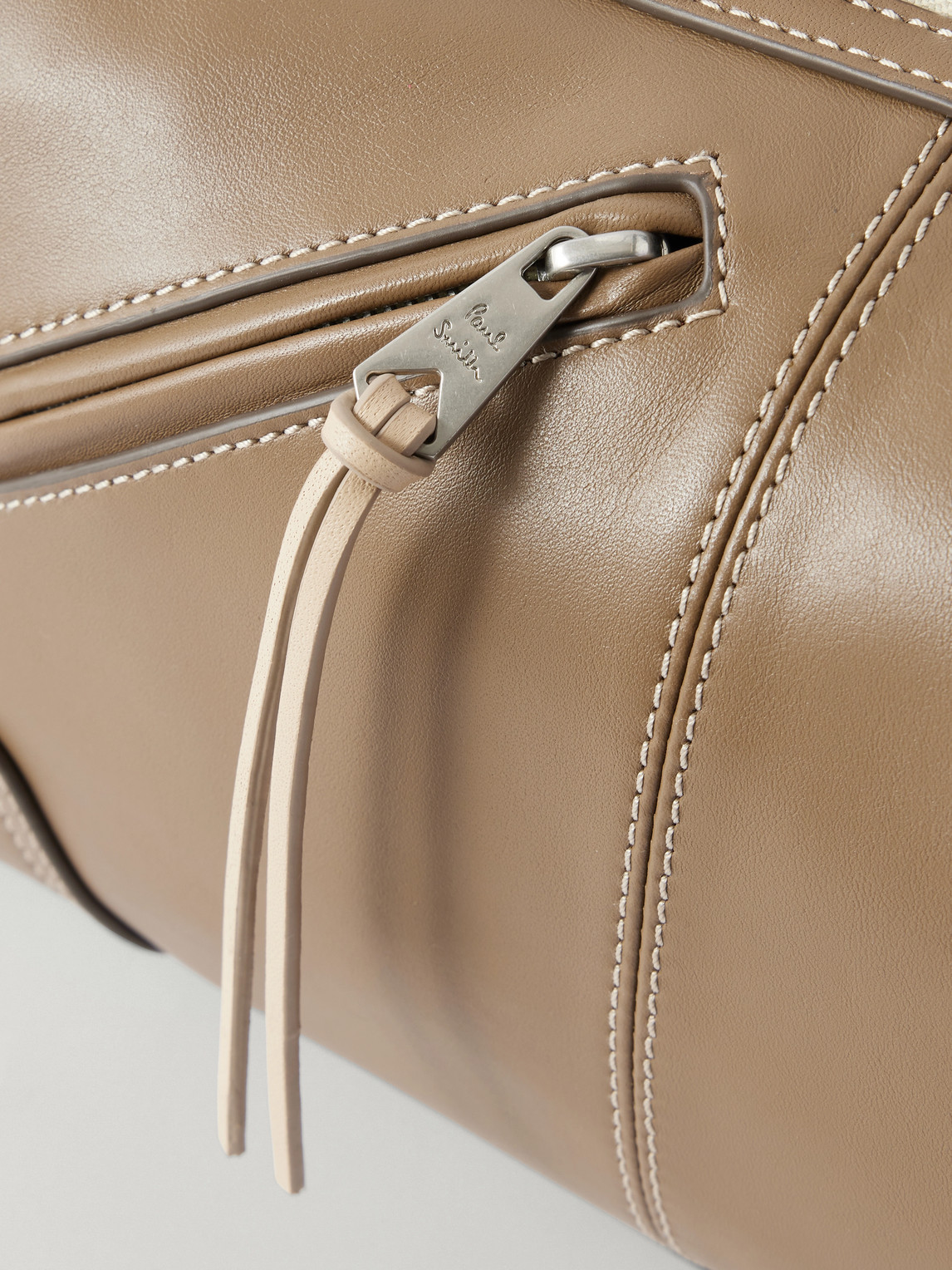  Paul Smith - Leather Duffle Bag - Men - Brown 