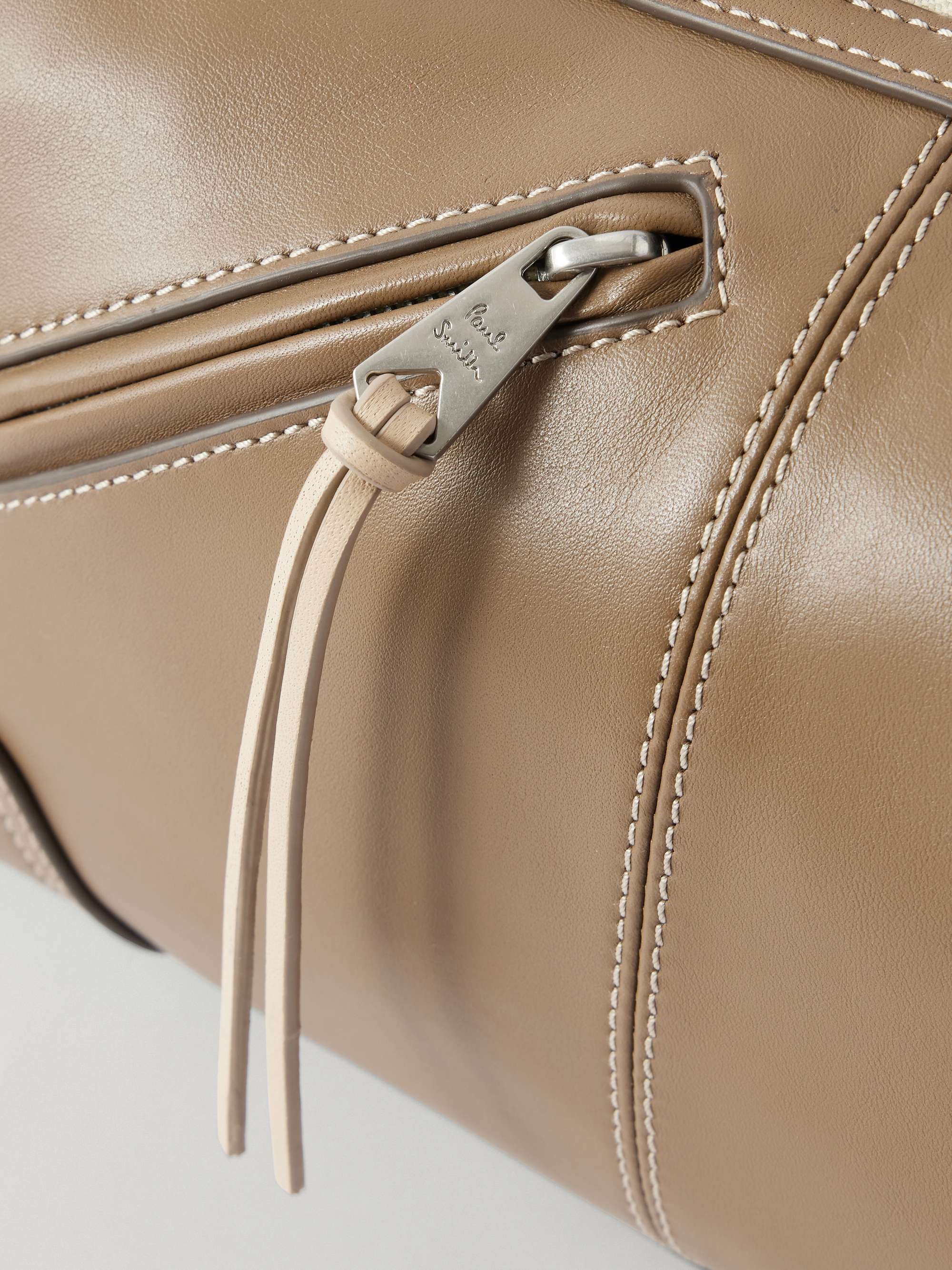 PAUL SMITH Leather Duffle Bag for Men | MR PORTER