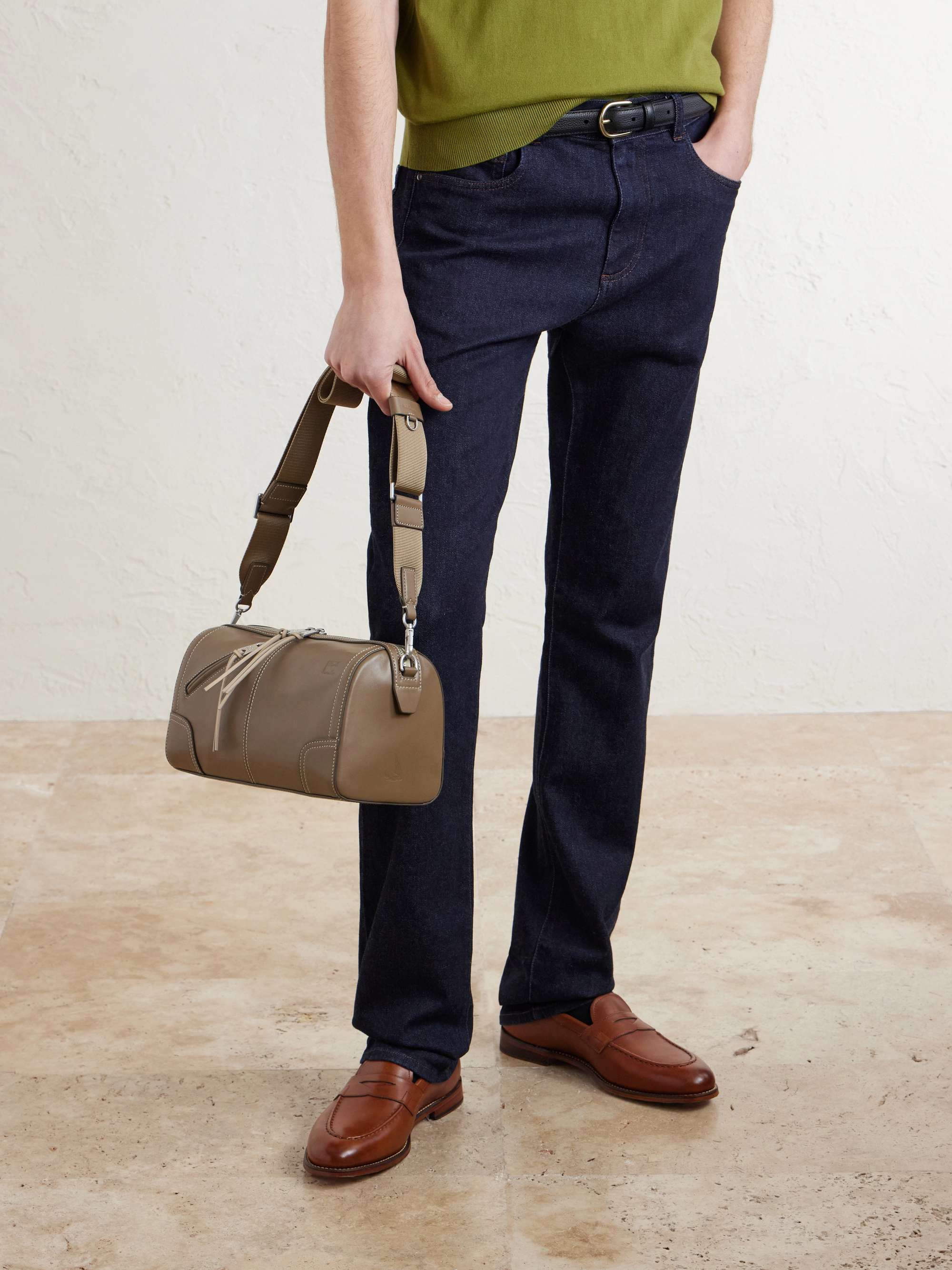 PAUL SMITH Leather Duffle Bag for Men | MR PORTER