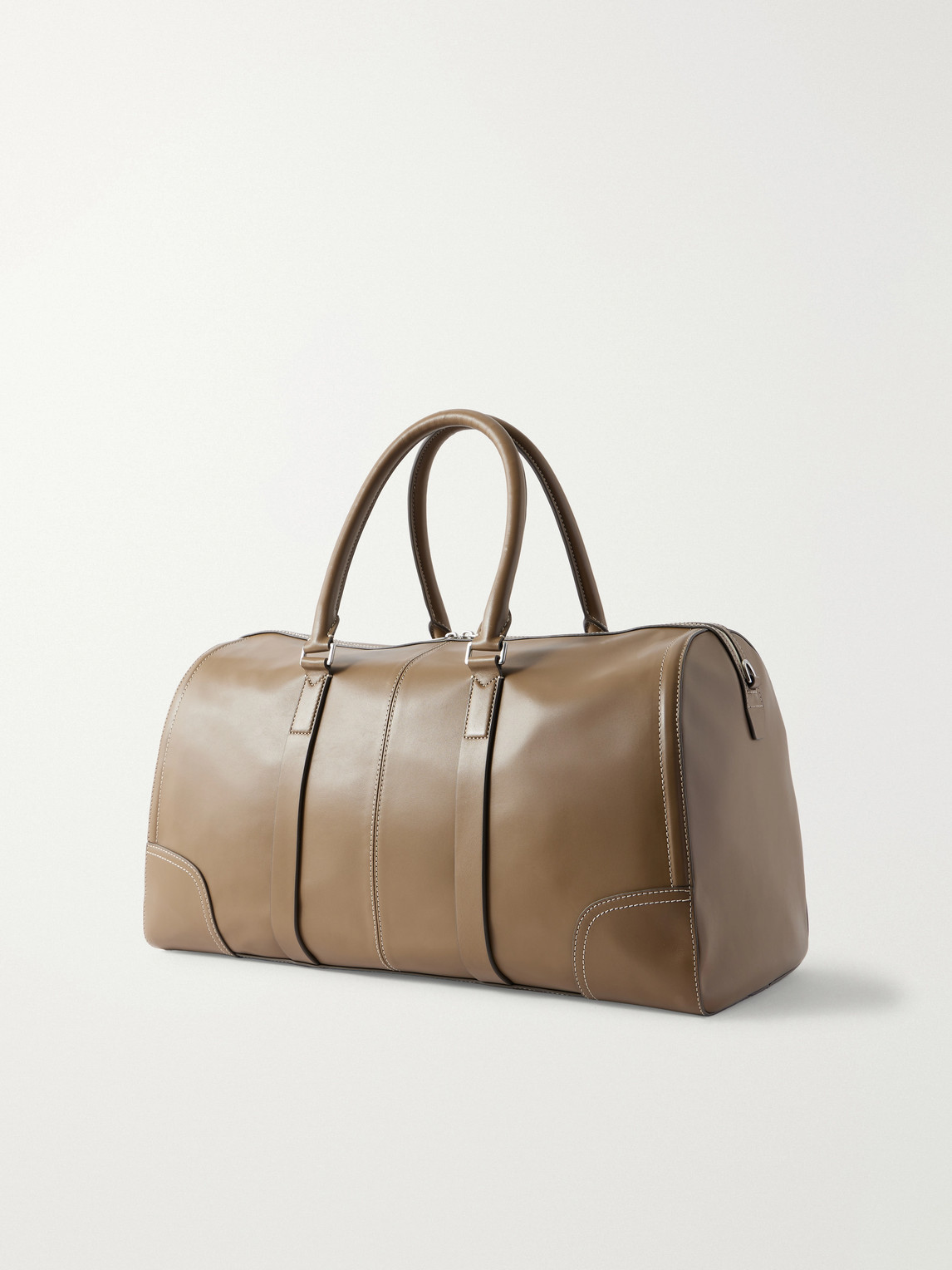  Paul Smith - Leather Weekend Bag - Men - Brown 