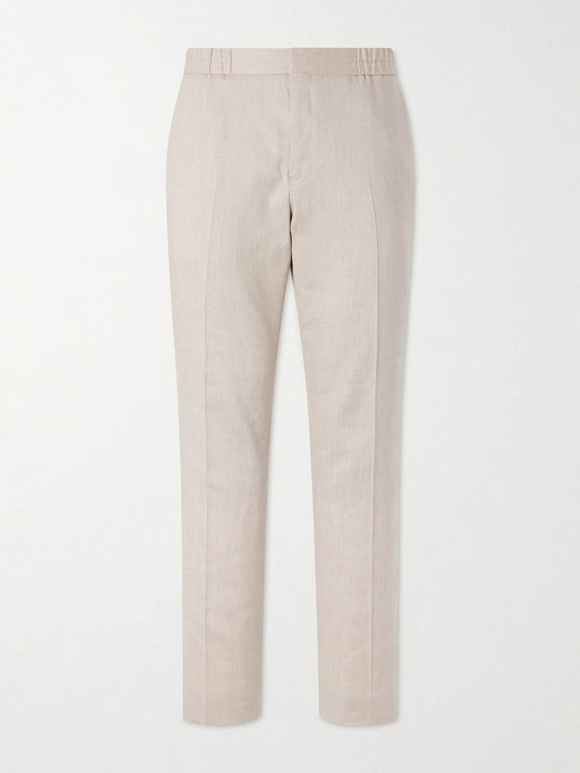 Paul Smith Straight-Leg Pleated Linen-Blend Trousers UK/US 30