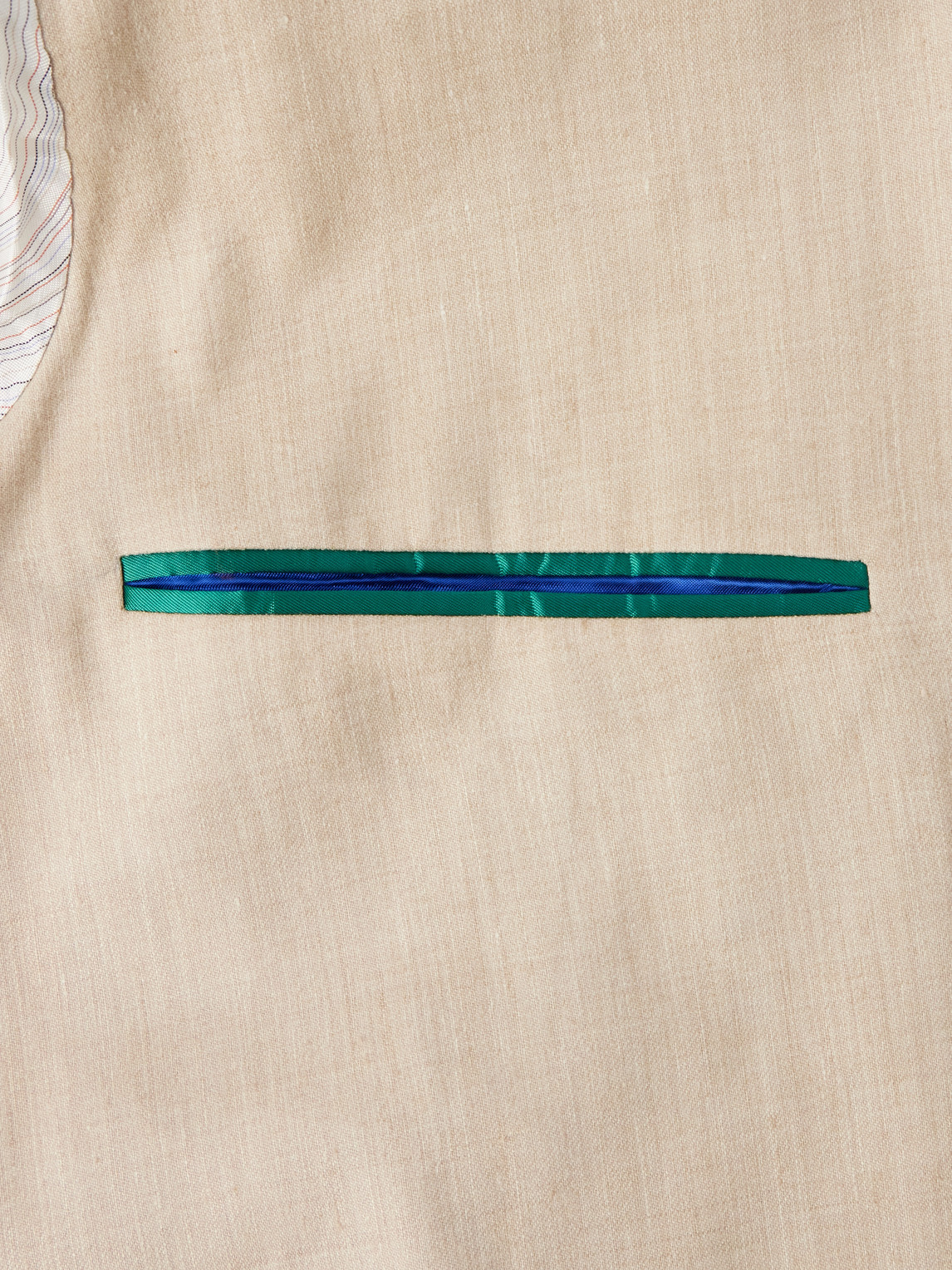 Linen And Wool-Blend Twill Suit Jacket