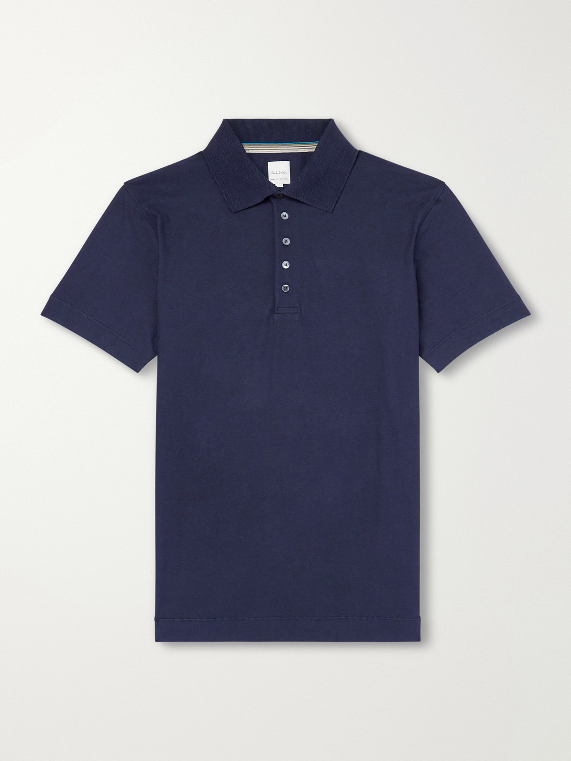 Paul Smith Striped Cotton-Jersey Polo Shirt - Men