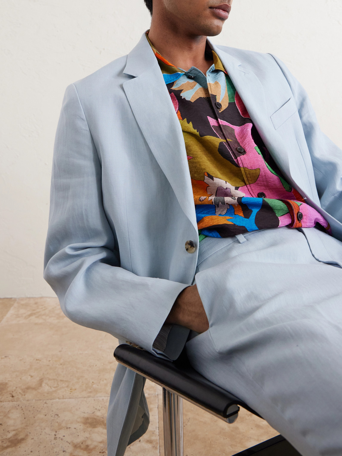 Linen Suit Jacket