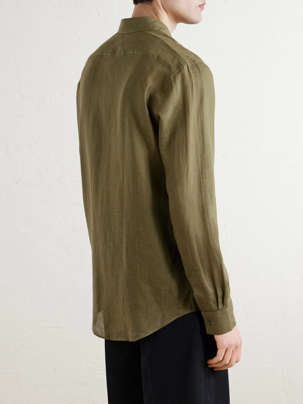 Linen-Twill Shirt
