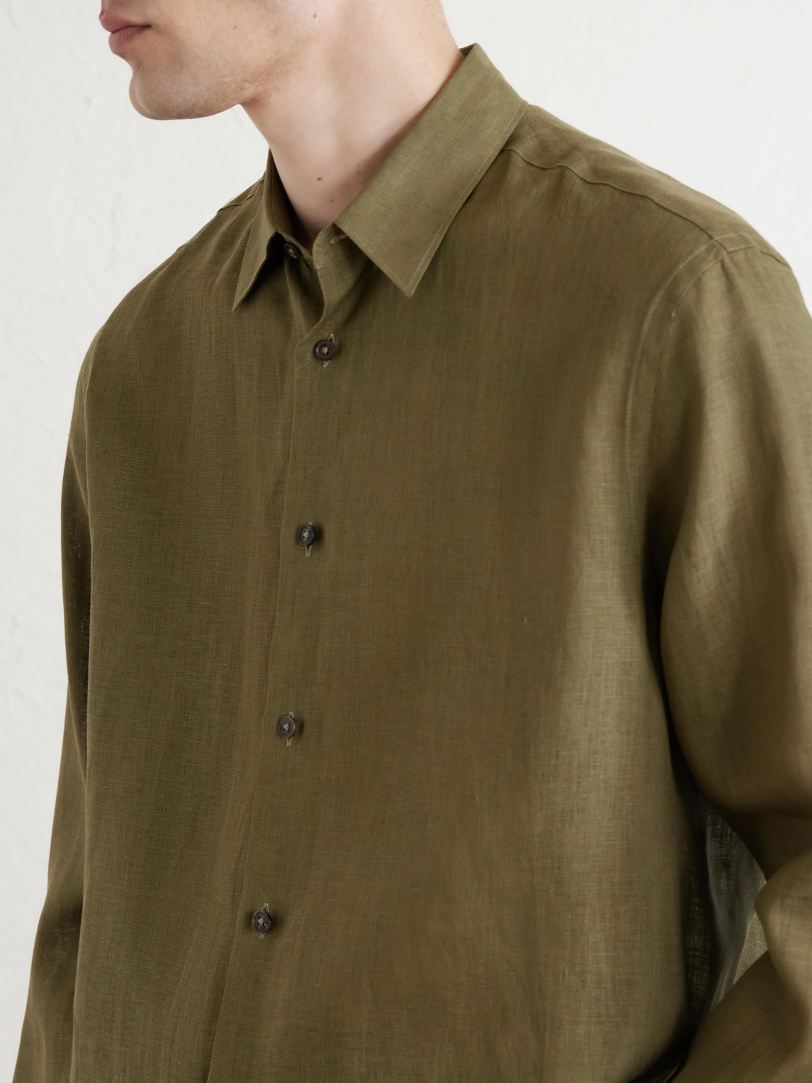 Linen-Twill Shirt