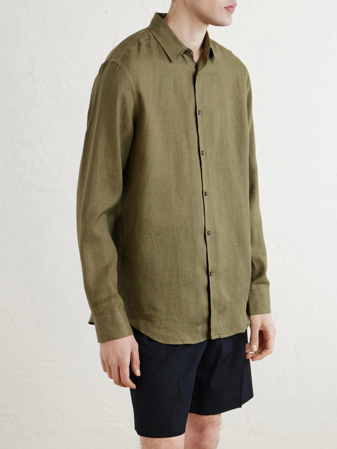 Linen-Twill Shirt