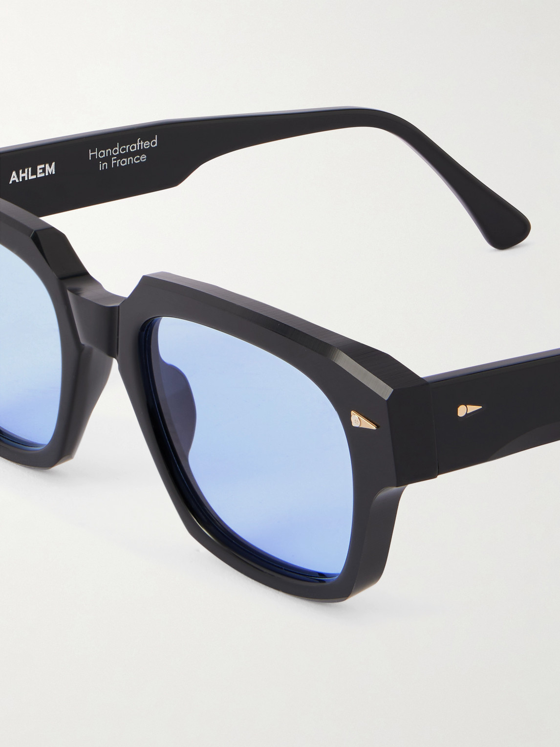 Ahlem Rivoli Square-frame Acetate Sunglasses In Brown