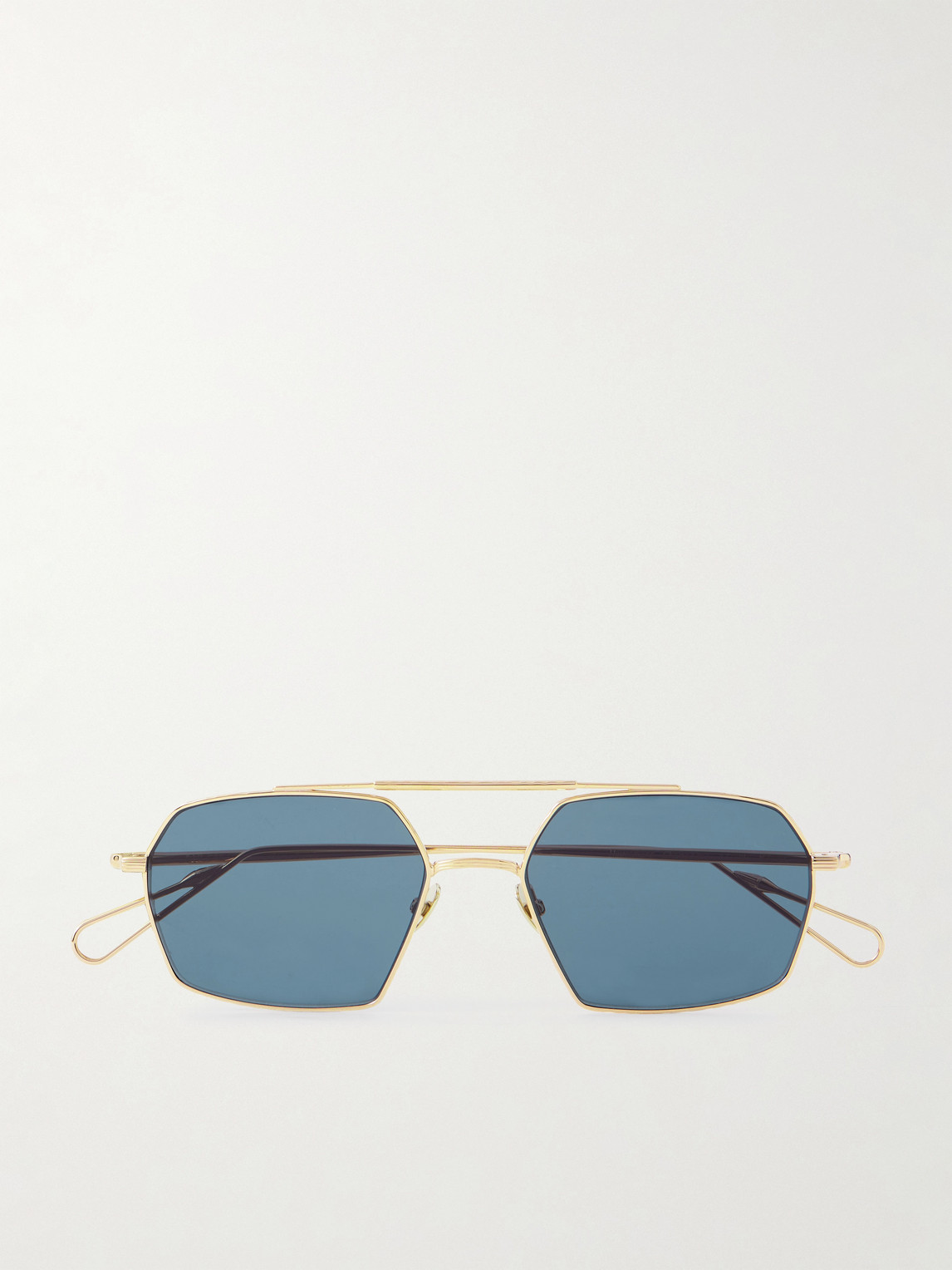 Ahlem Haussmann Aviator-style Gold-tone Sunglasses