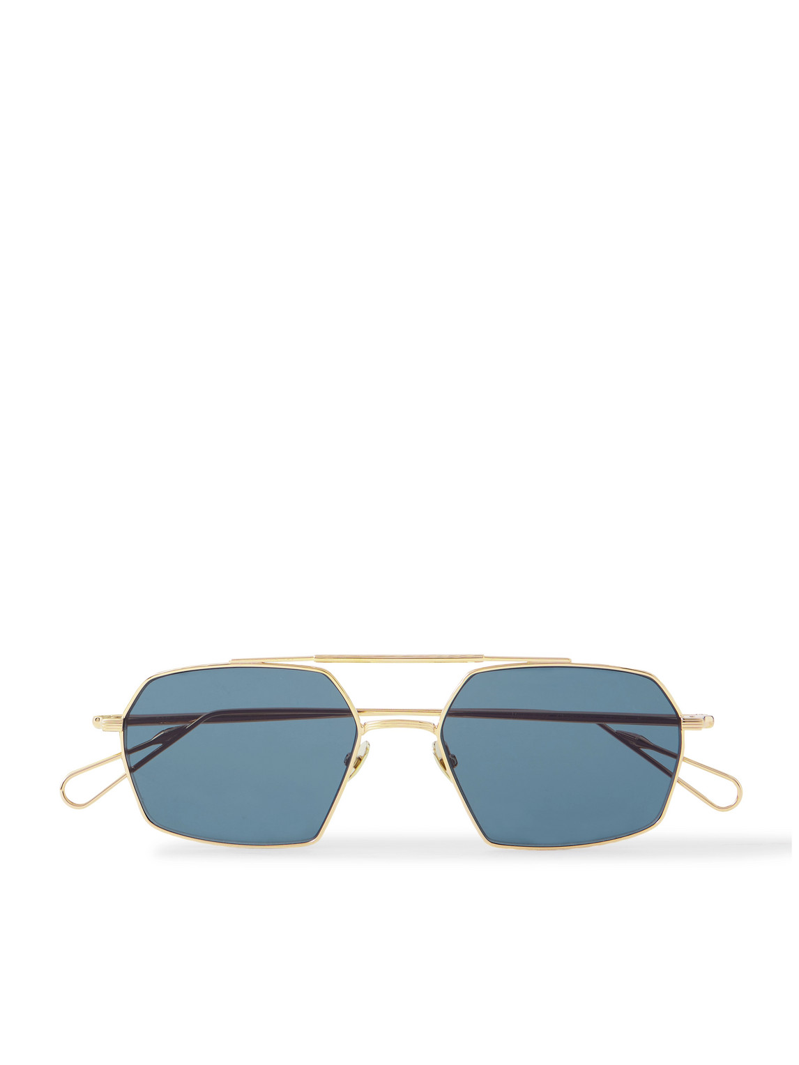 Ahlem Haussmann Aviator-style Gold-tone Sunglasses