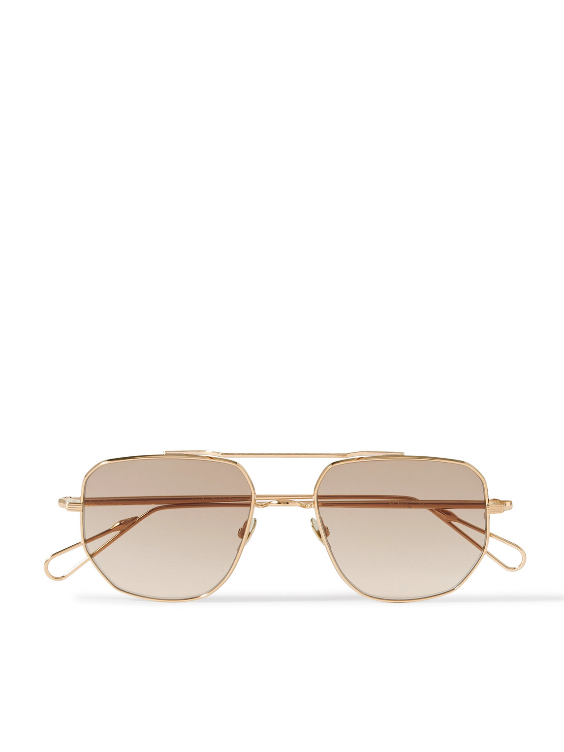 Ahlem Campbell Addy 19 Aviator-style Gold-tone Sunglasses