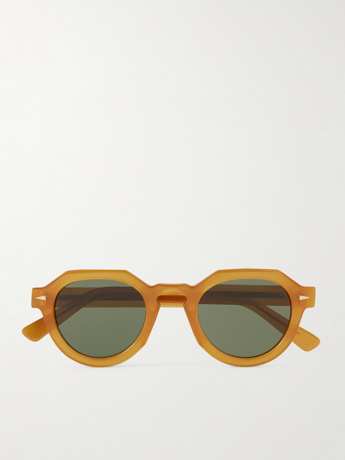 Ahlem Grenelle Round-frame Acetate Sunglasses In Brown