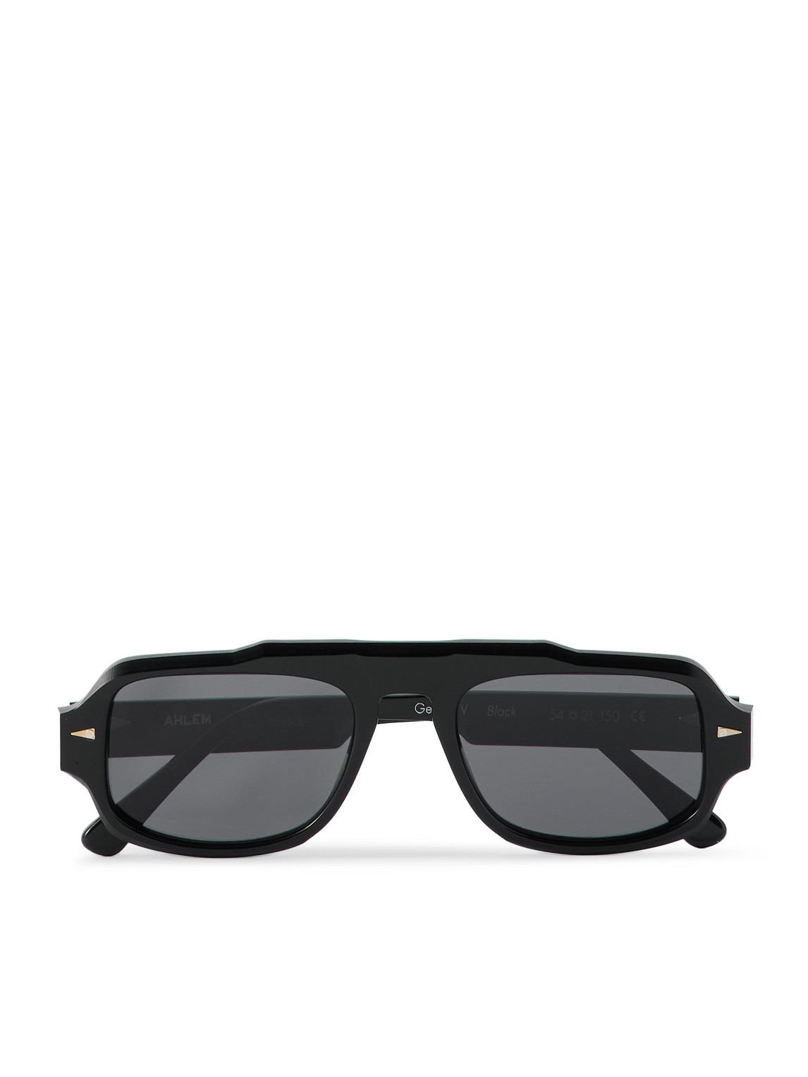 Ahlem George V Aviator-style Acetate Sunglasses In Brown