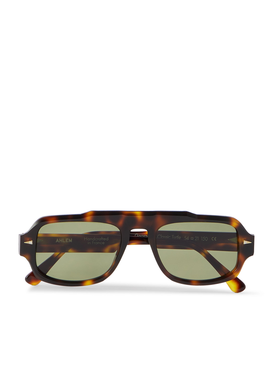 Ahlem George V Aviator-style Tortoiseshell Acetate Sunglasses In Brown