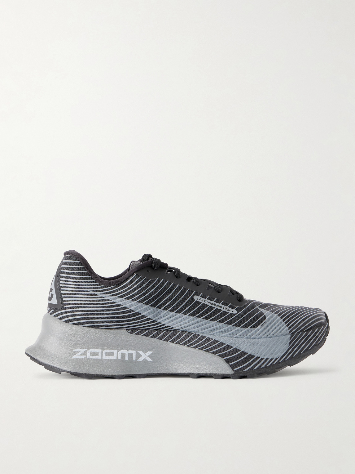 ACG Ultrafly Trail Rubber-Trimmed Mesh Running Sneakers