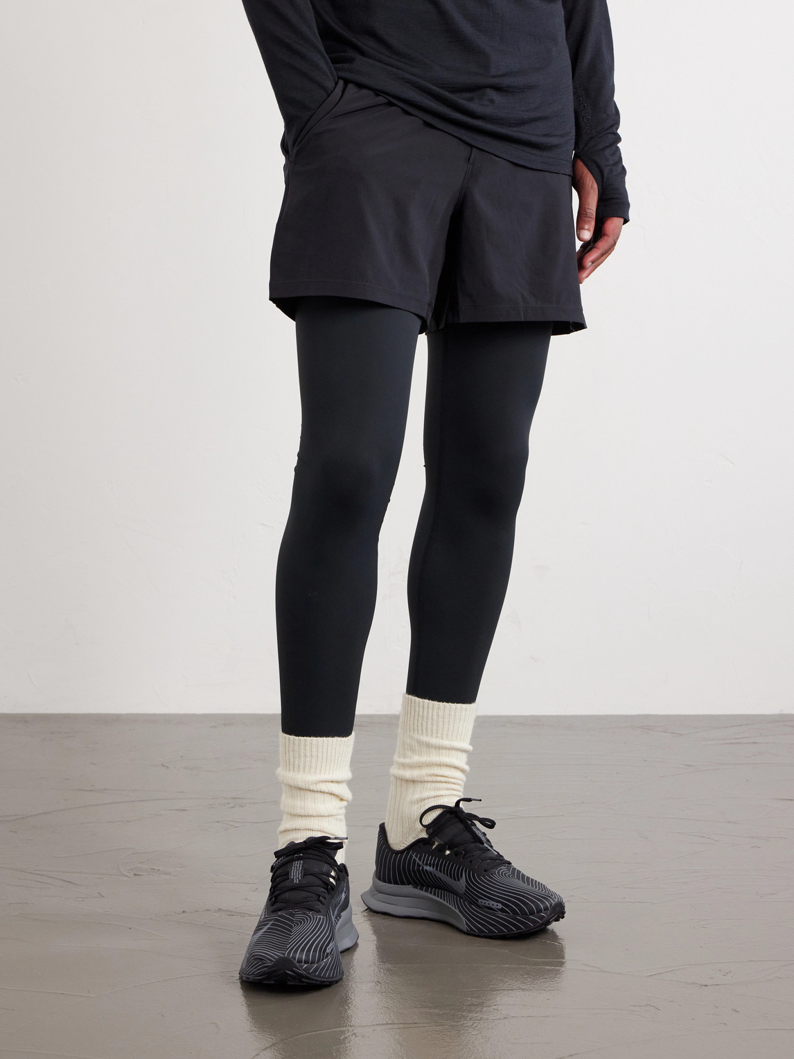 ACG Ultrafly Trail Rubber-Trimmed Mesh Running Sneakers — 2