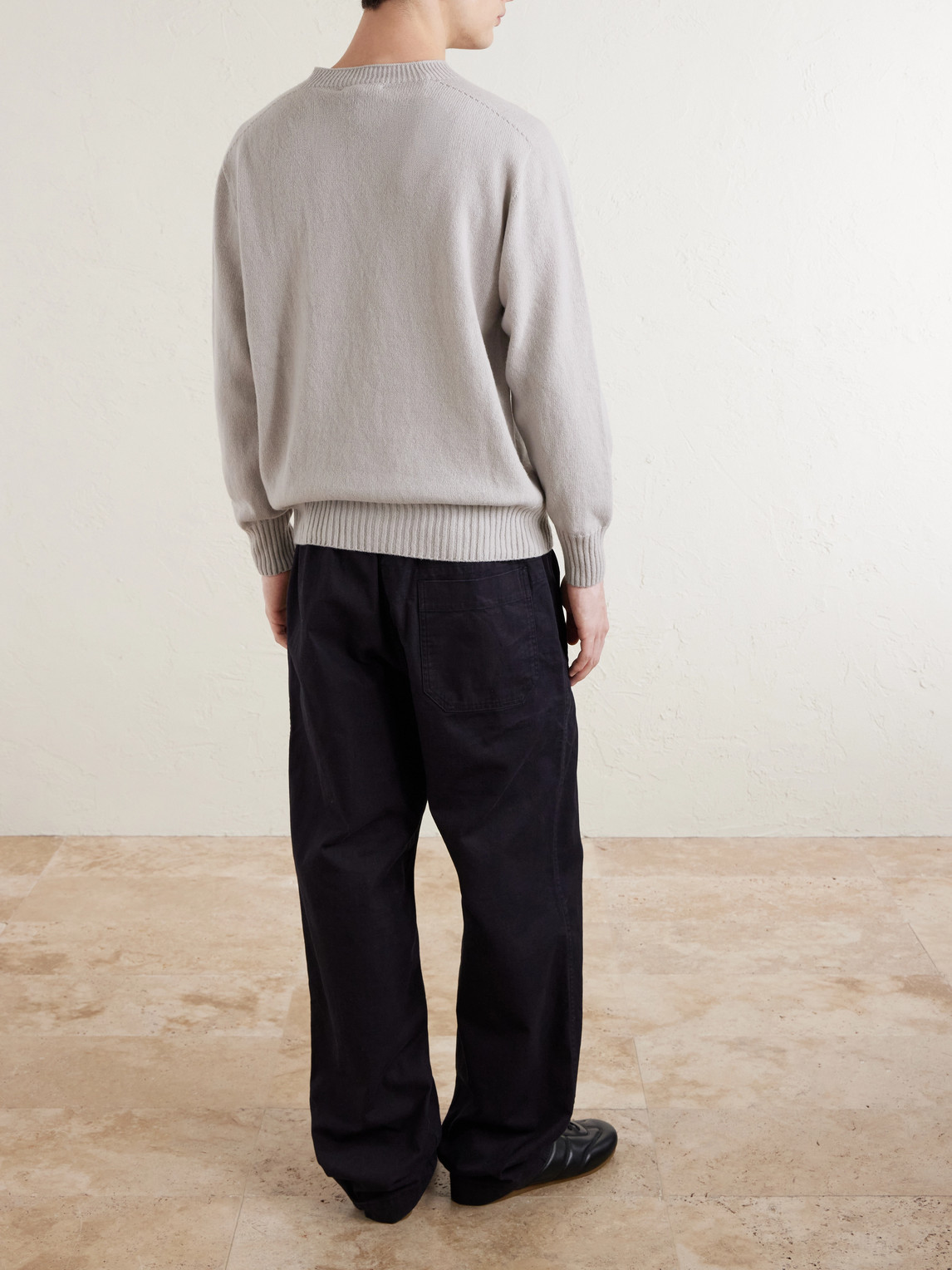  Margaret Howell - Merino Wool Sweater - Men - Gray - S 