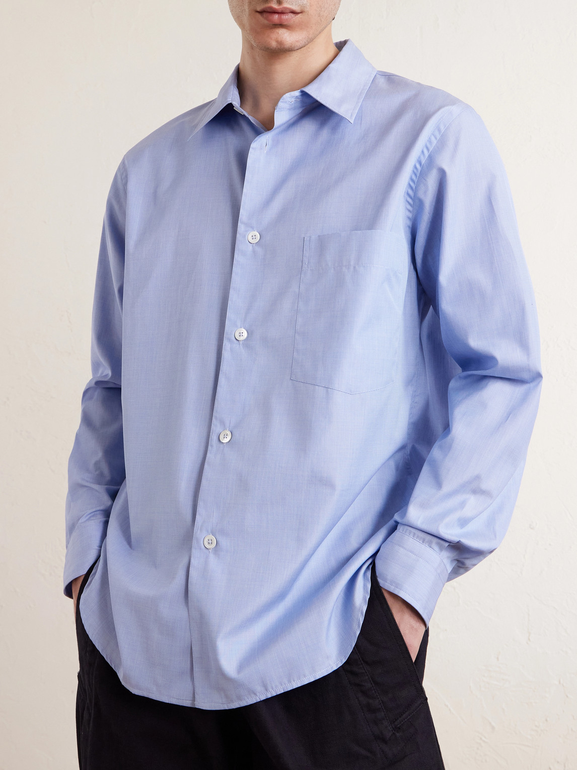 Cotton-Poplin Shirt