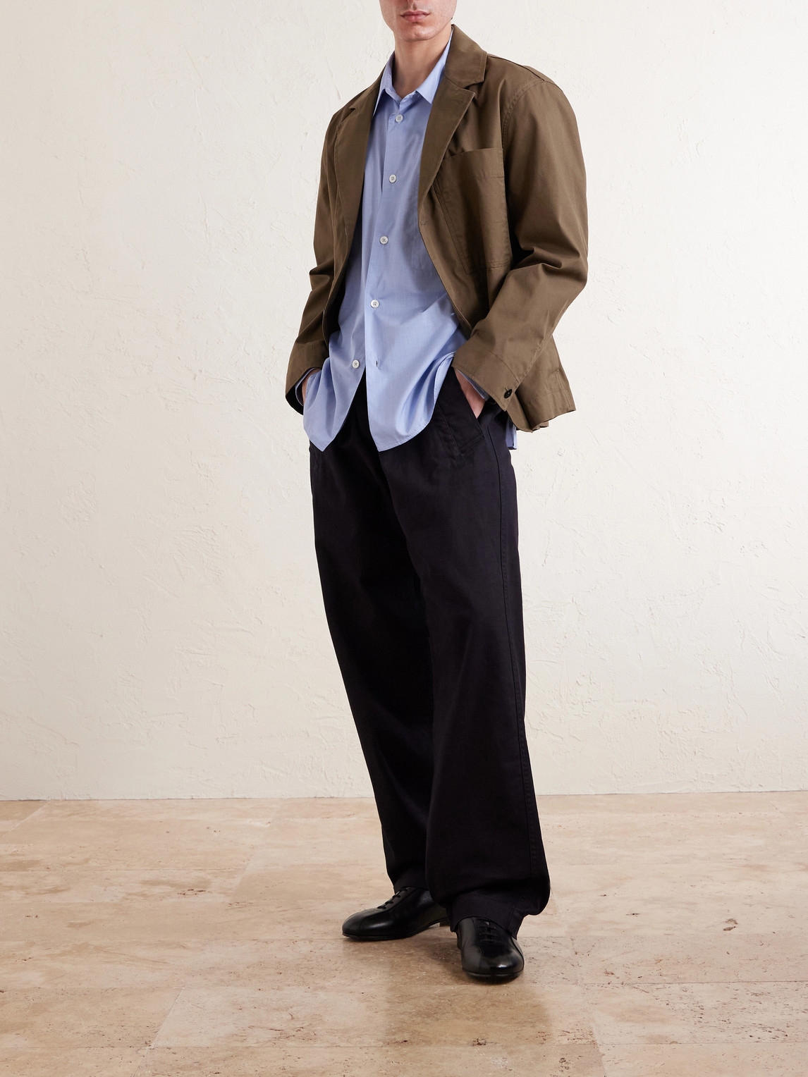 Cotton-Poplin Shirt