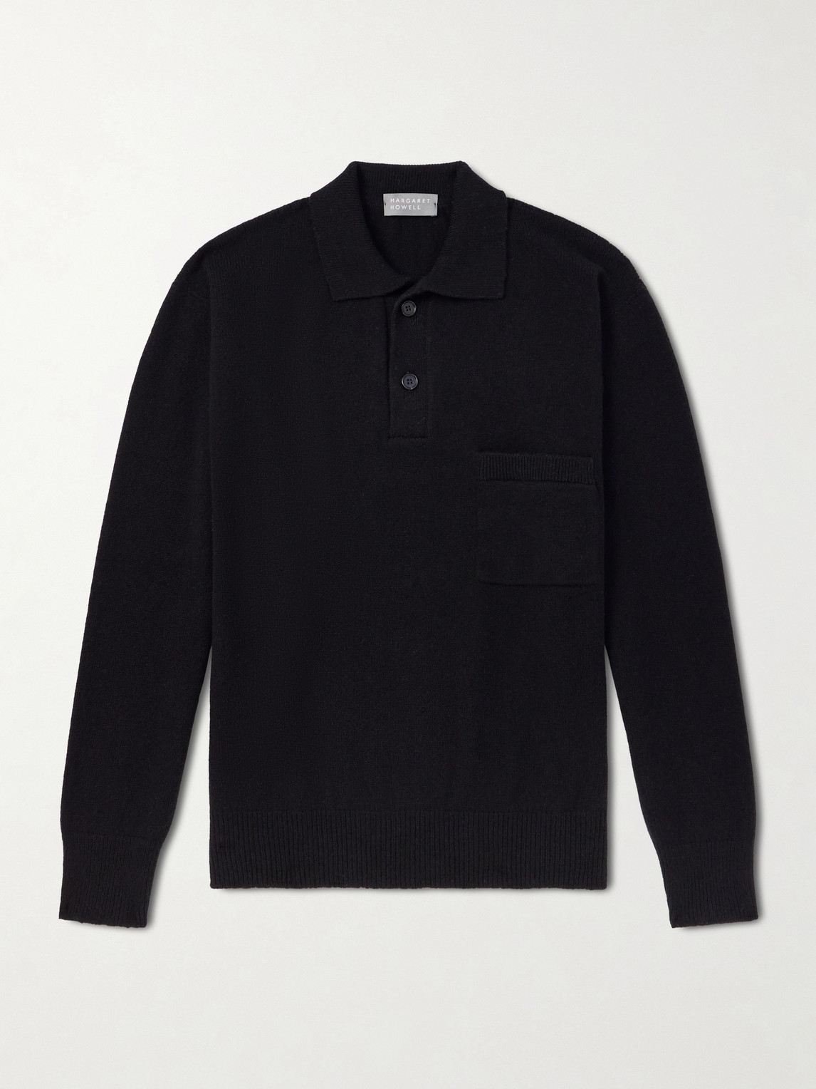 Margaret Howell – Merino Wool and Cashmere-Blend Polo Shirt