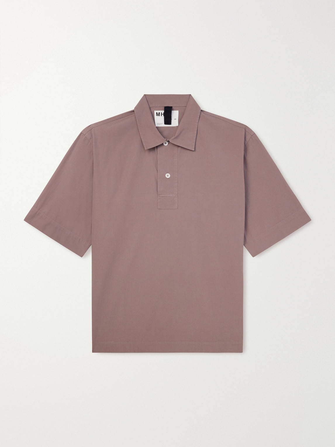 Margaret Howell Cotton Polo Shirt In Multi