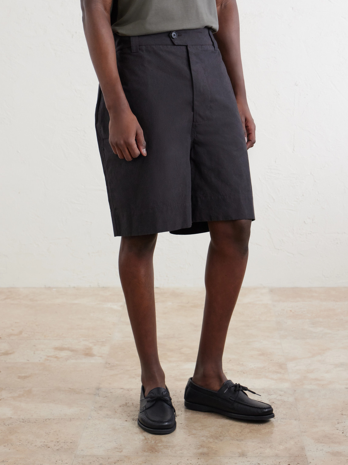  Margaret Howell - Straight-leg Cotton Shorts - Men - Brown - S 
