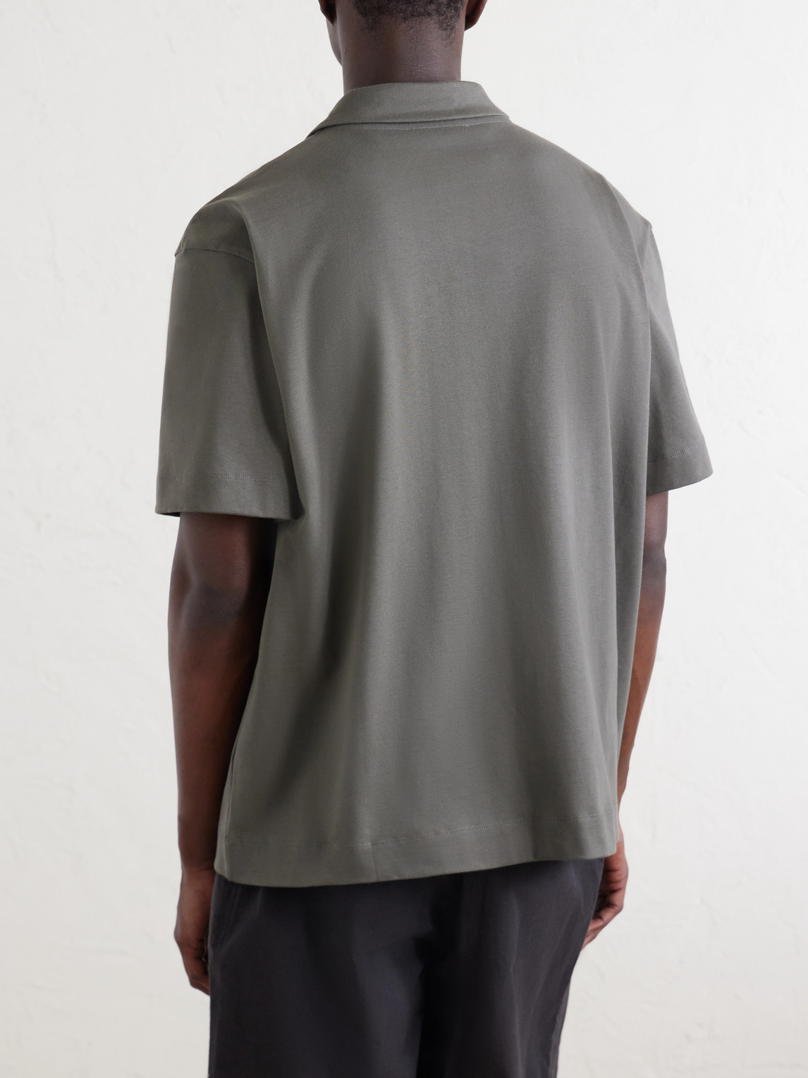 Cotton-Jersey Polo Shirt