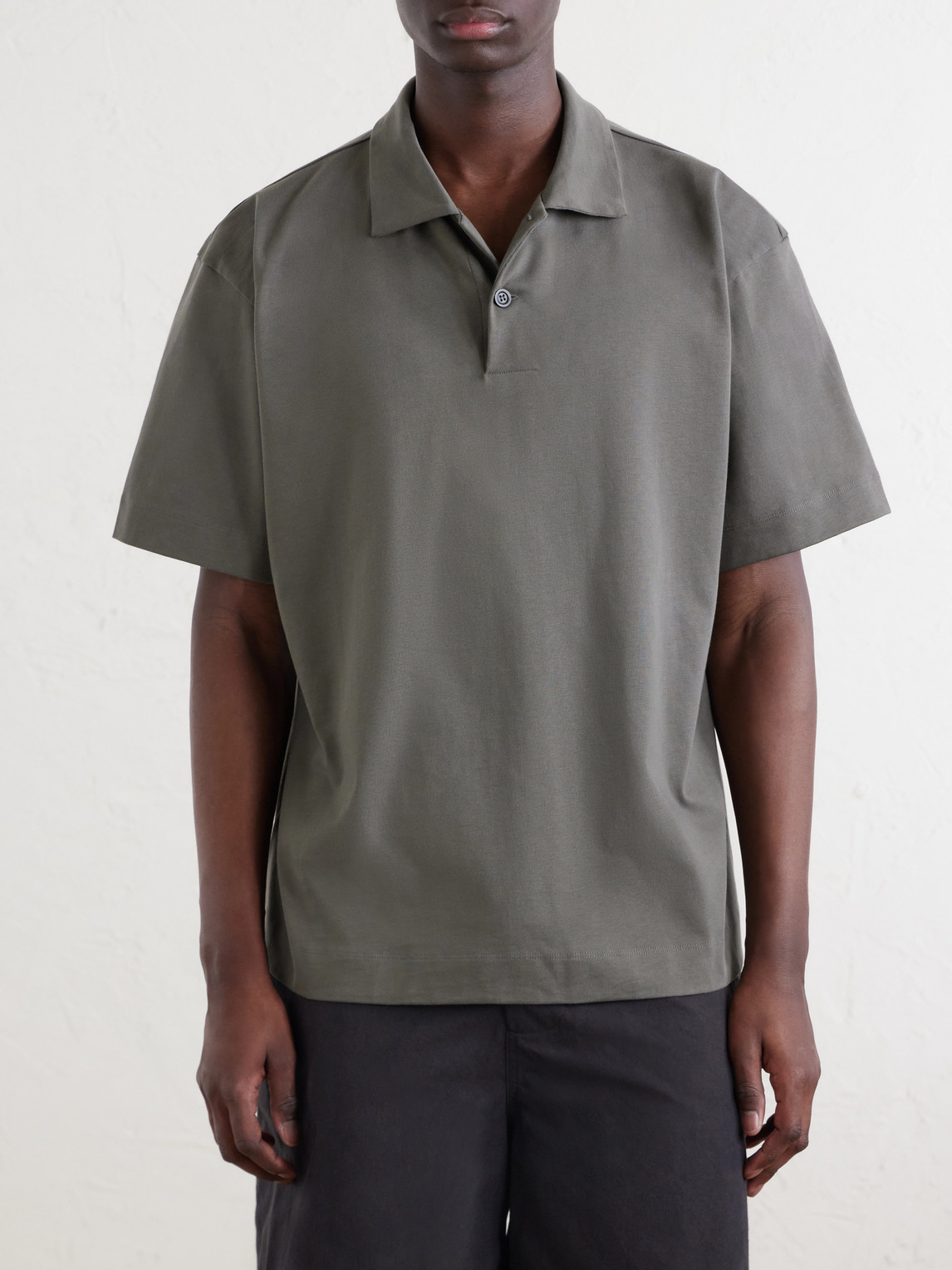 Cotton-Jersey Polo Shirt