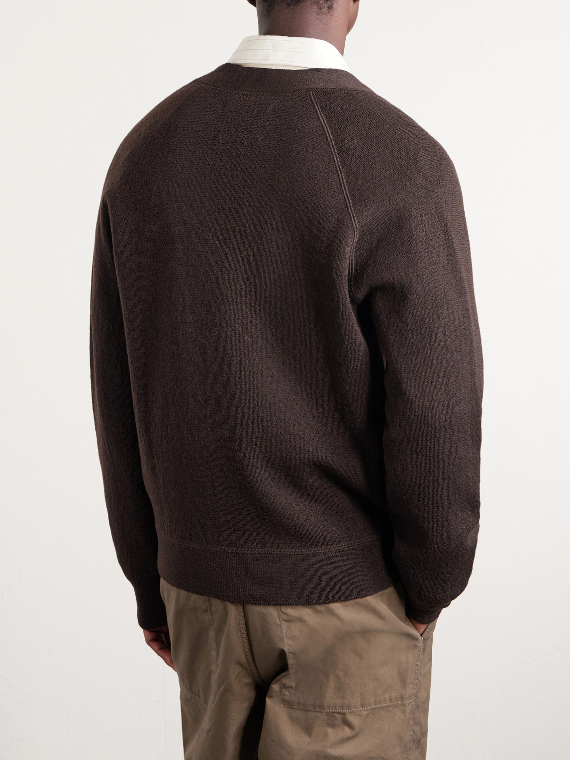  Margaret Howell - Merino Wool Cardigan - Men - Brown - Xs 