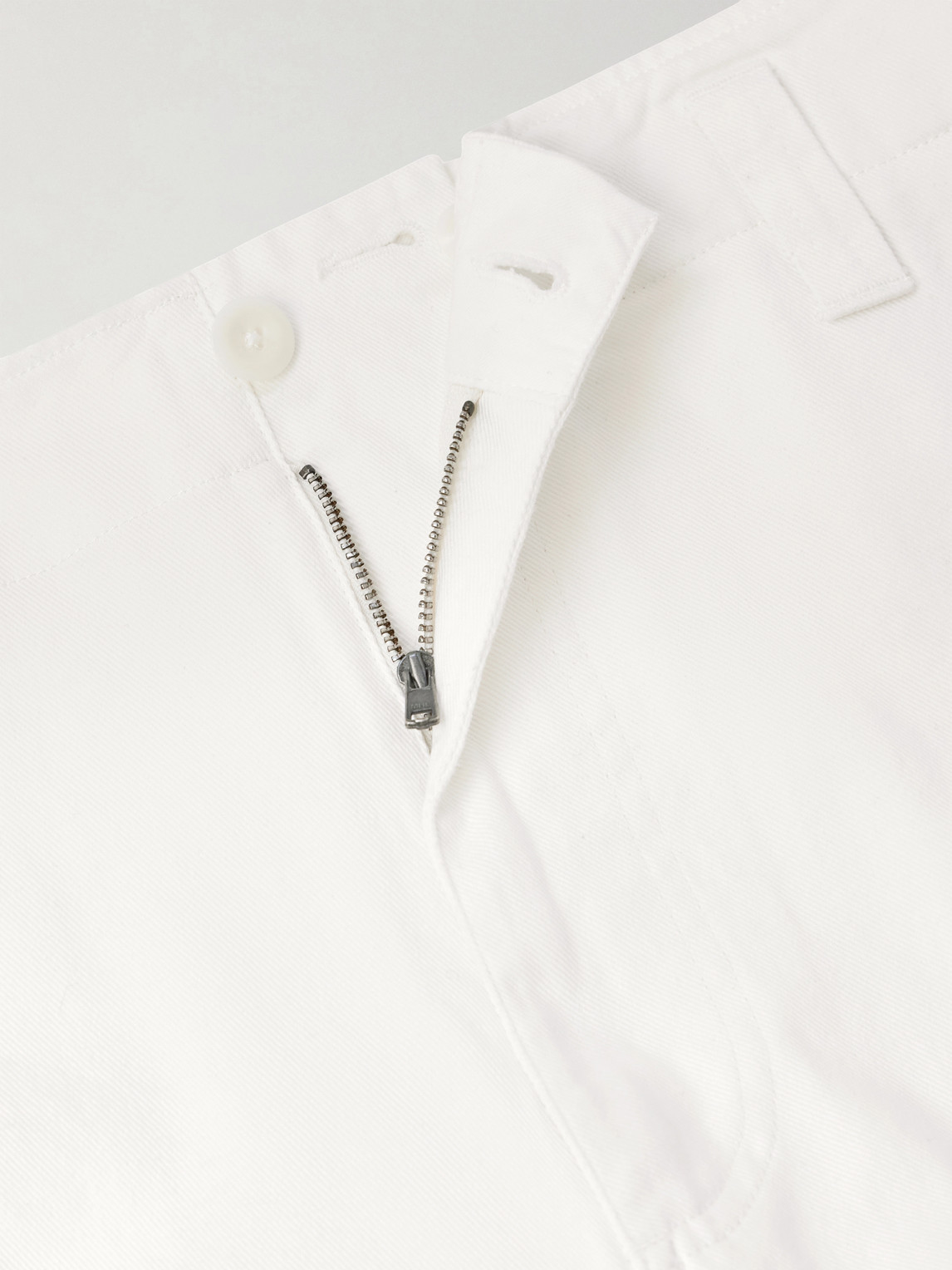 Mhl. Naval Straight-Leg Cotton-Drill Trousers