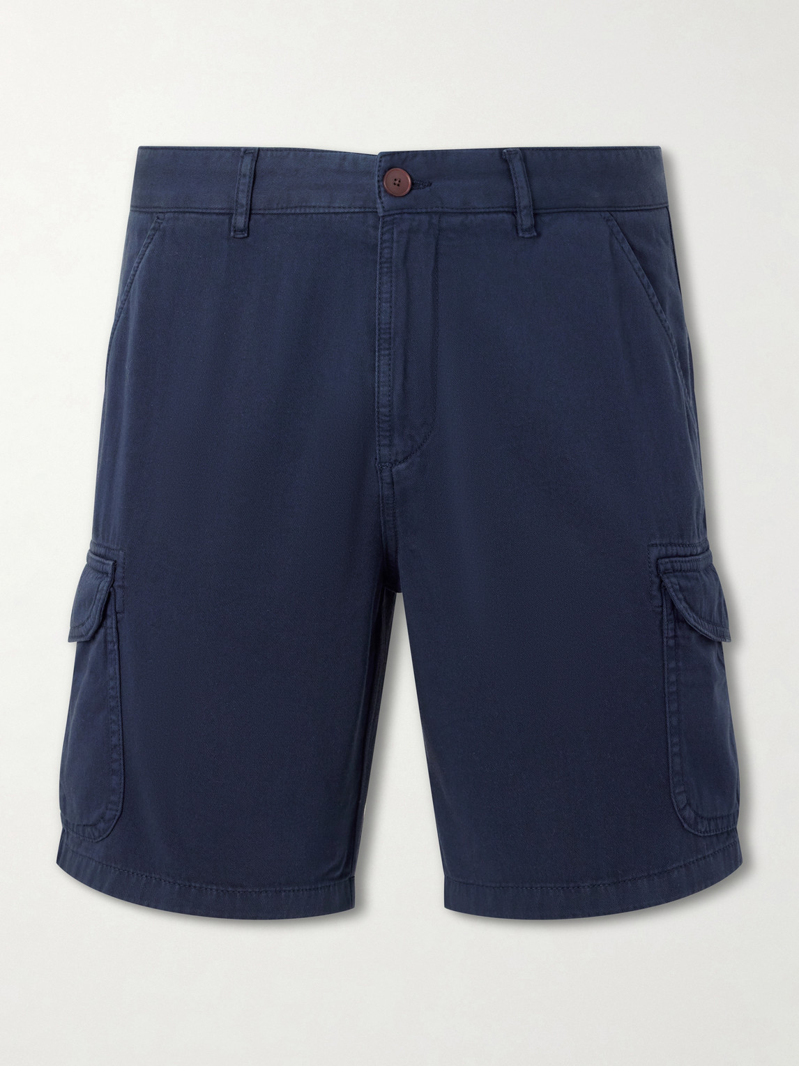 MR P. Straight-Leg Organic Cotton-Twill Cargo Shorts - Men