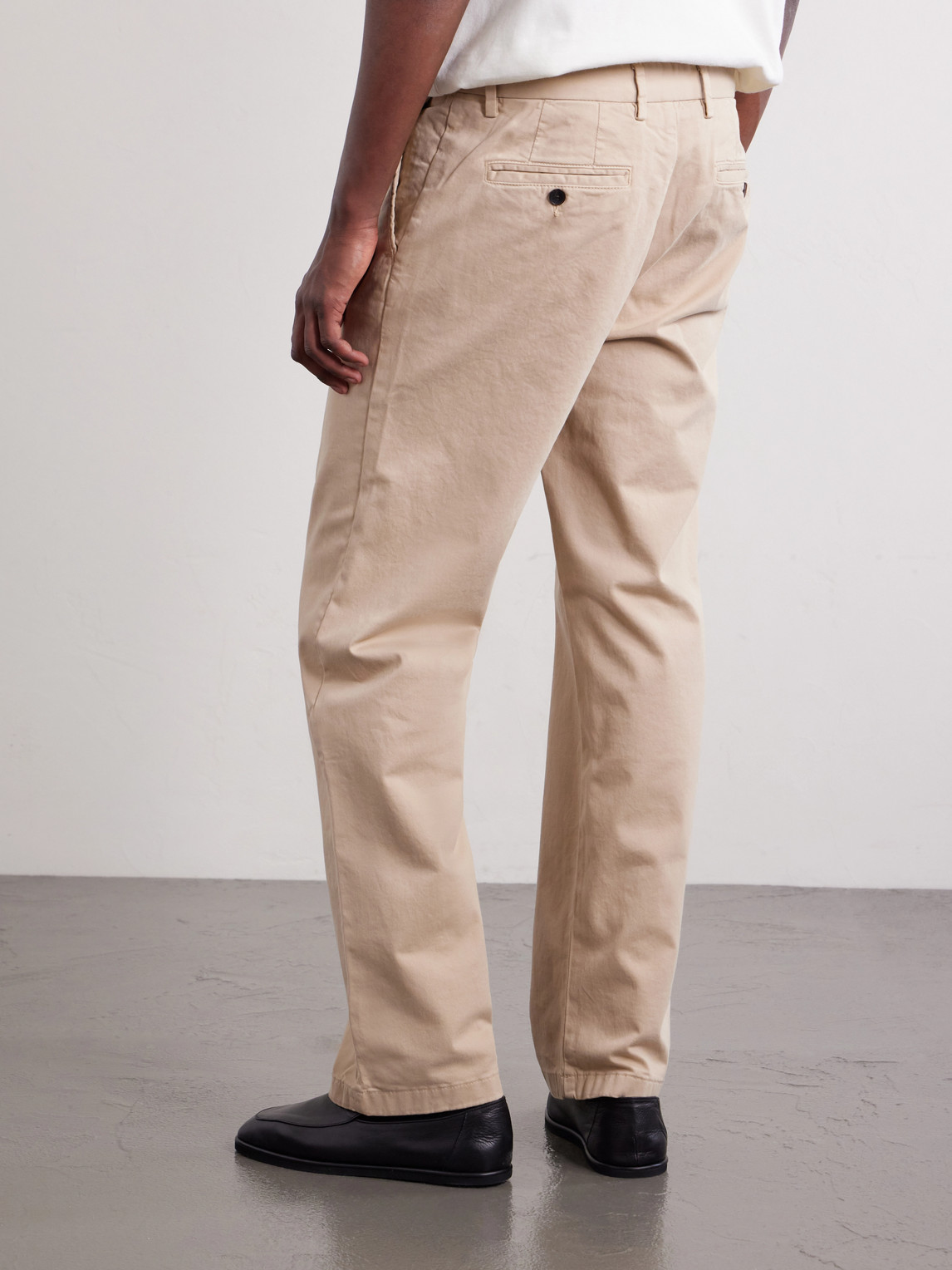 Mr P. - Straight-Leg Organic Cotton-Blend Chinos