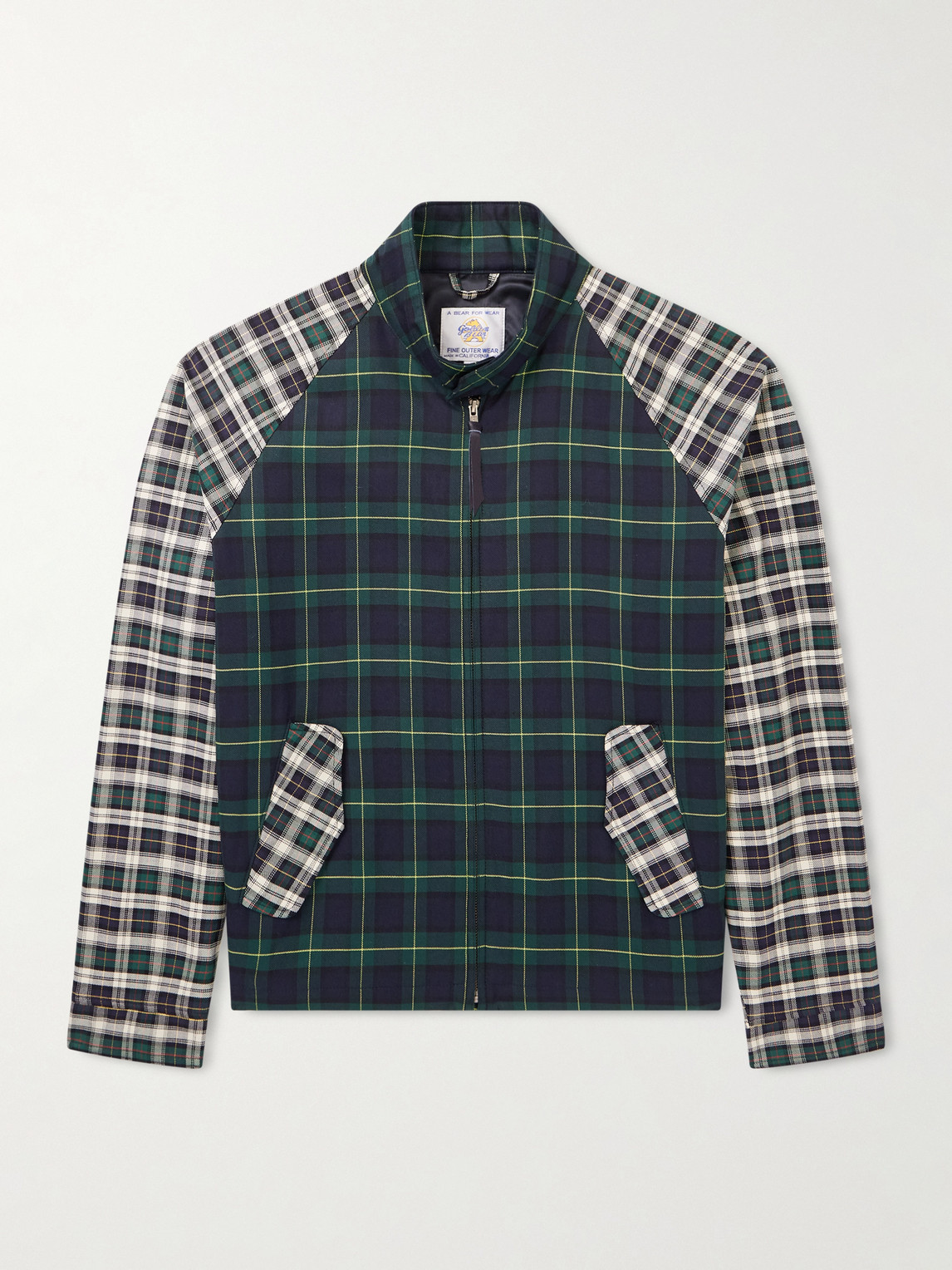 Golden Bear The Beachmont Checked Cotton Bomber Jacket - Men
