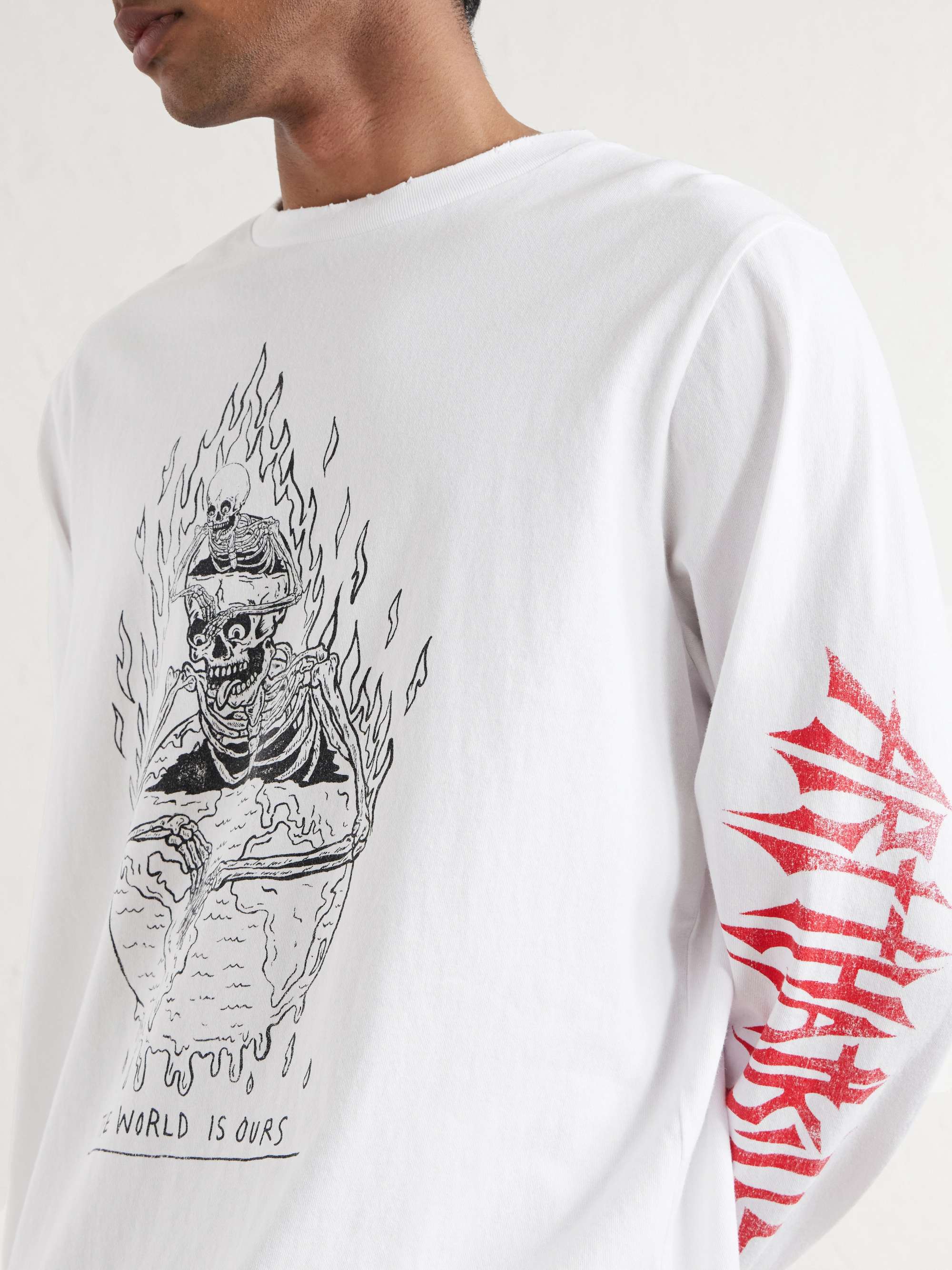 GALLERY DEPT. The World Is Ours Printed Cotton-Jersey T-Shirt for