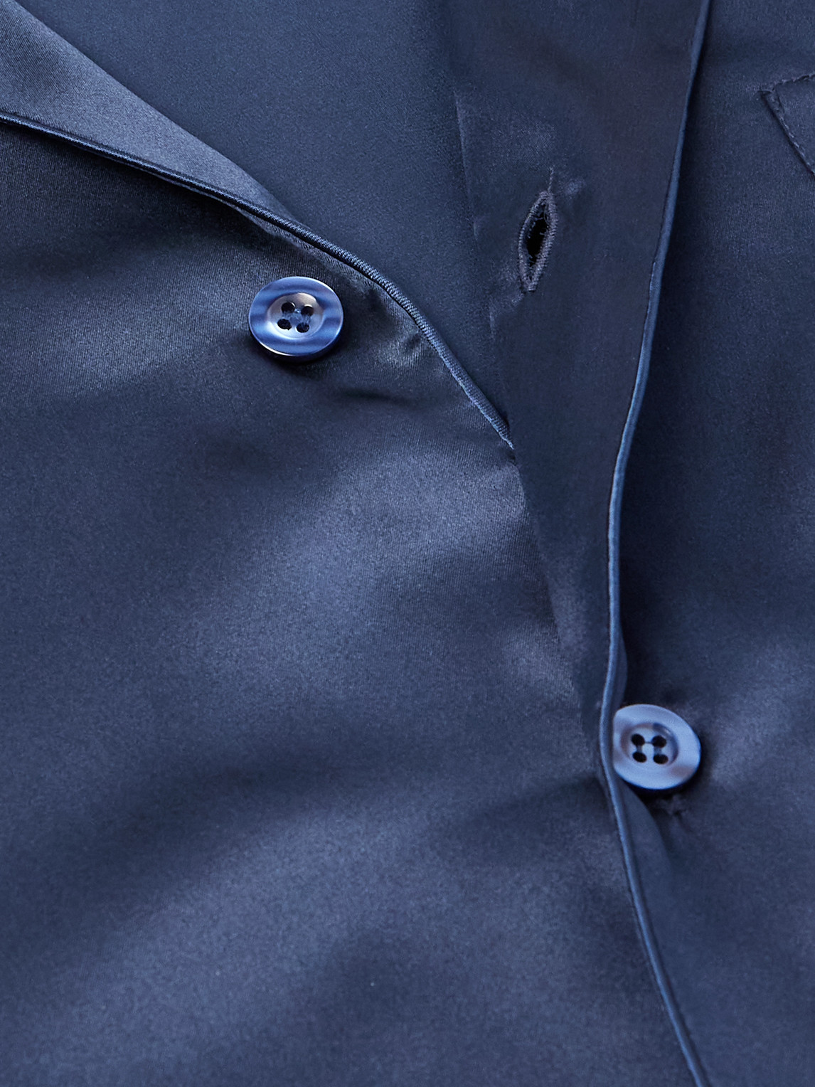  Rubinacci - Silk-satin Pyjama Set - Men - Blue - S 