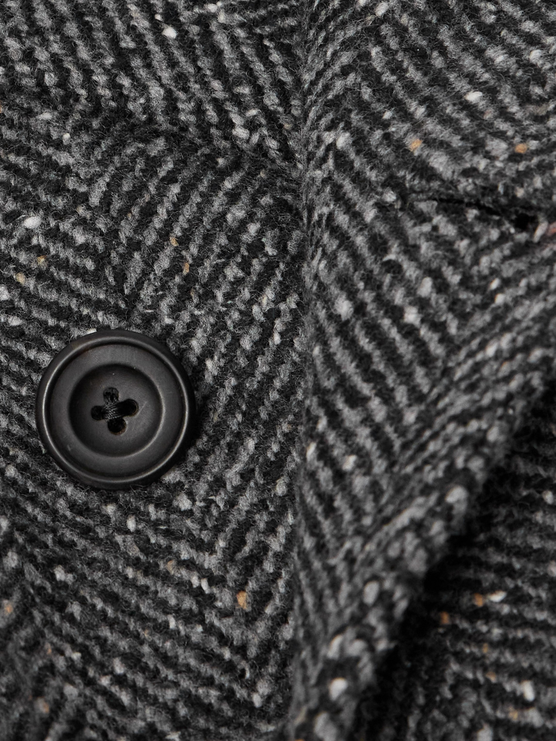 Rubinacci Double-breasted Belted Virgin Wool And Cashmere-blend Coat In Gray