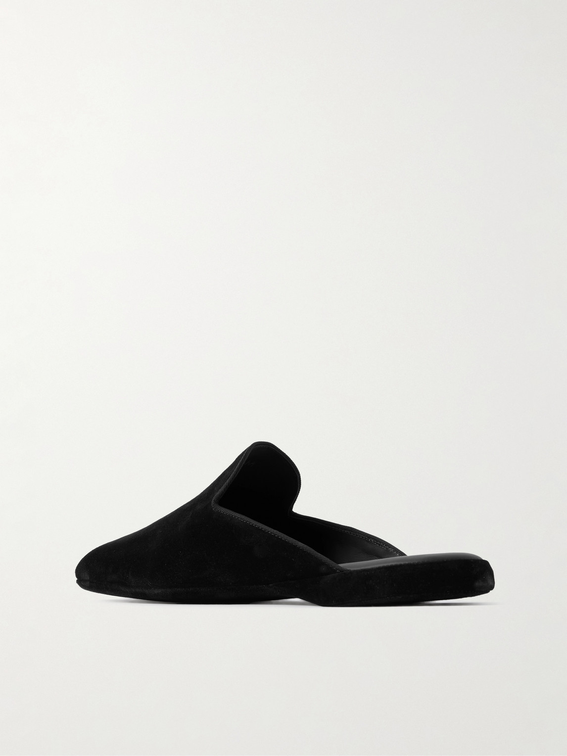  Rubinacci - Comfort Velvet Slippers - Men - Black - Xs 