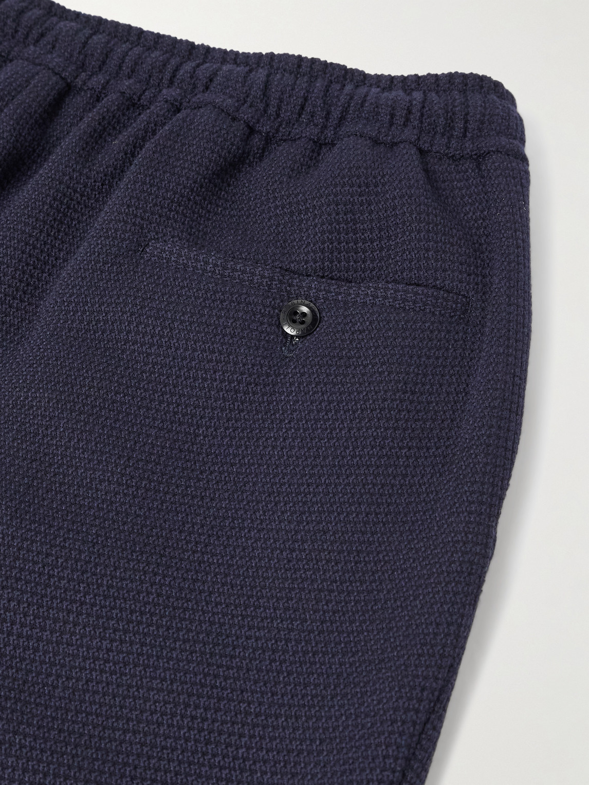 Rubinacci Straight-leg Pleated Super 130s Wool Trousers In Blue
