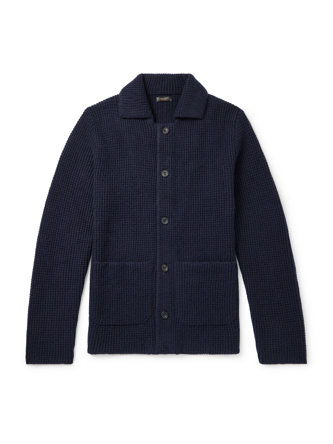 Rubinacci Cashmere Cardigan In Blue