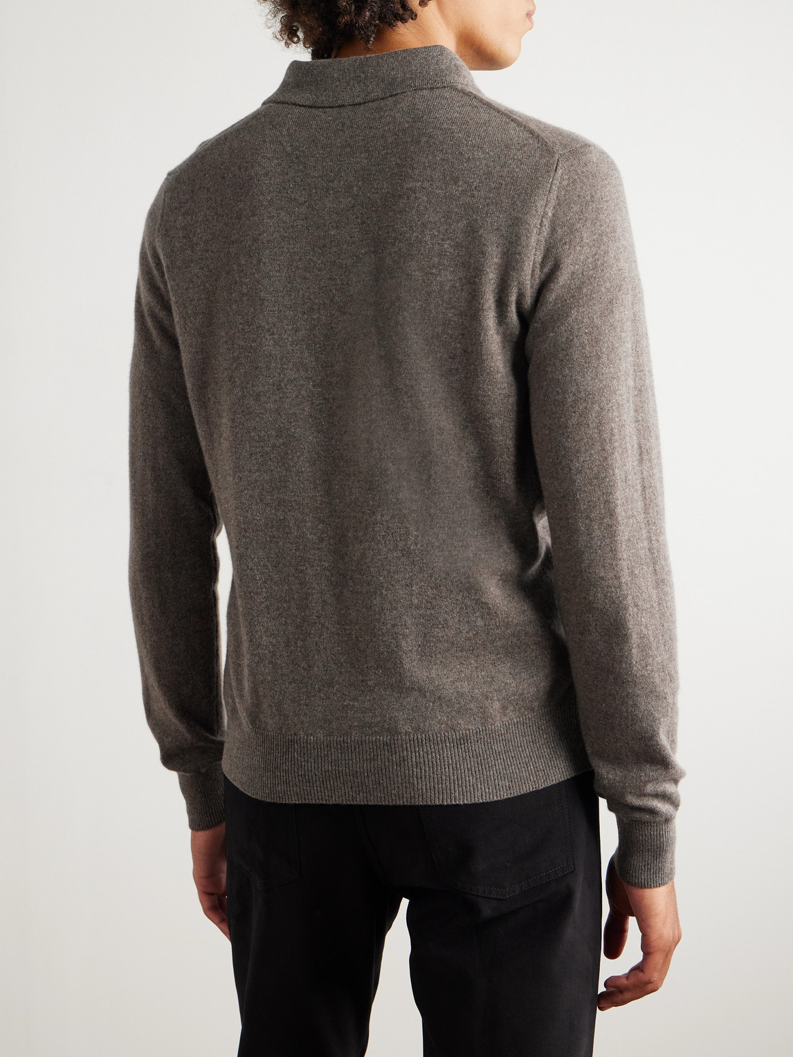  Rubinacci - Cashmere Polo Sweater - Men - Brown - It 46 