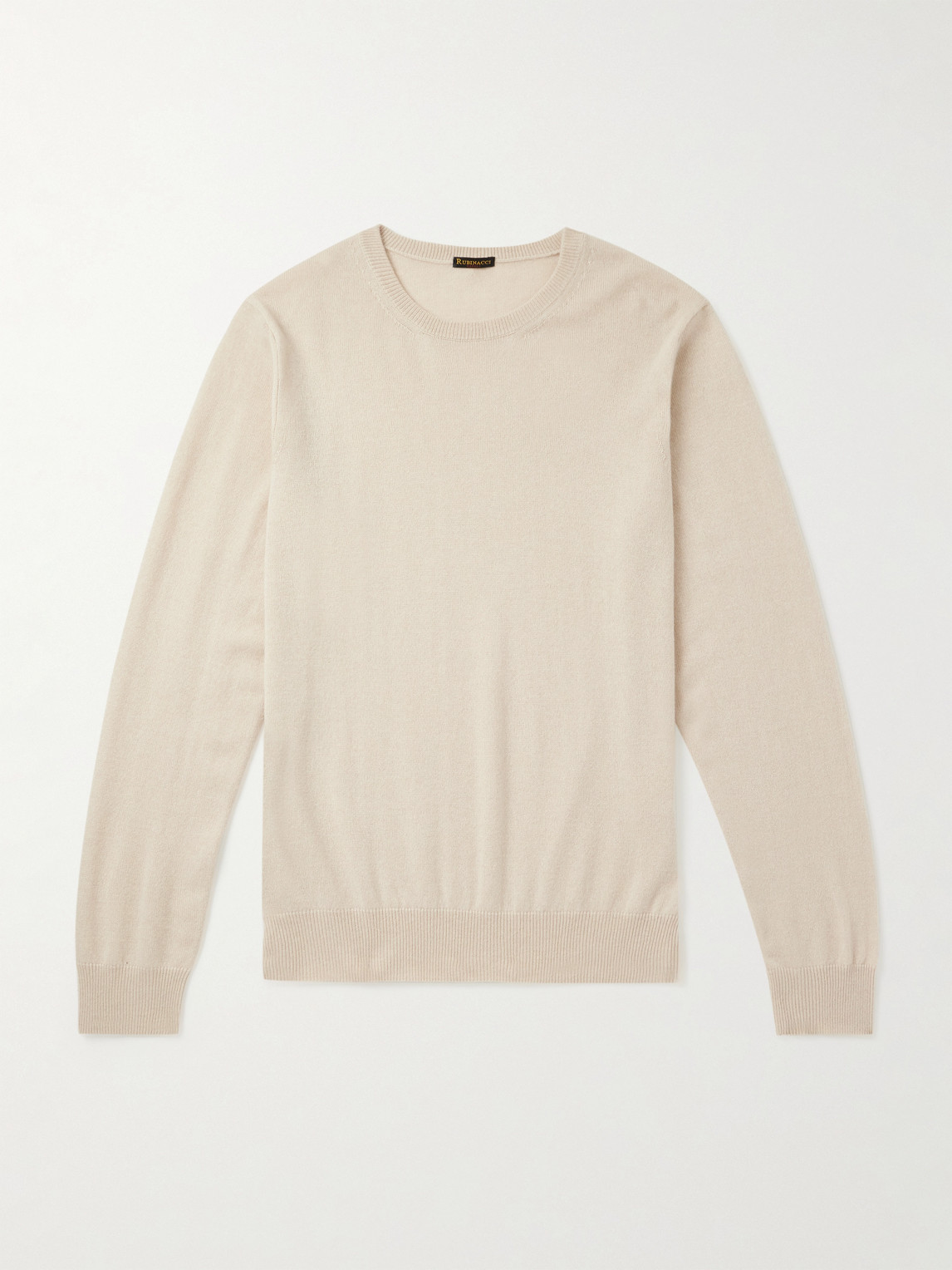 Rubinacci Cashmere Sweater In Neutral