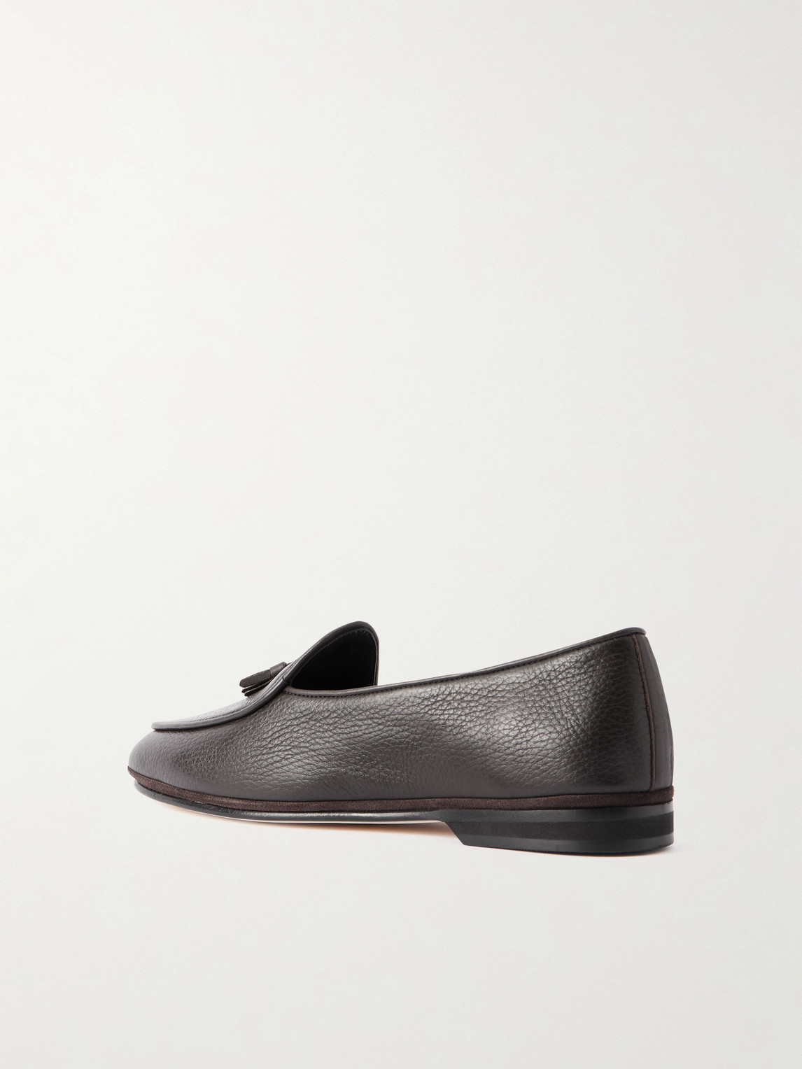 Rubinacci - Marphy Tasselled Full-grain Leather Loafers - Men - Brown - Eu 40 