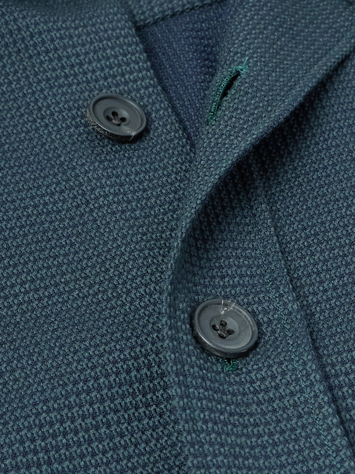 Rubinacci Blanket Wool Shirt In Blue