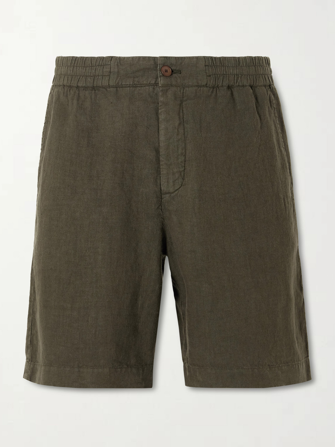 MR P. Straight-Leg Linen Shorts - Men