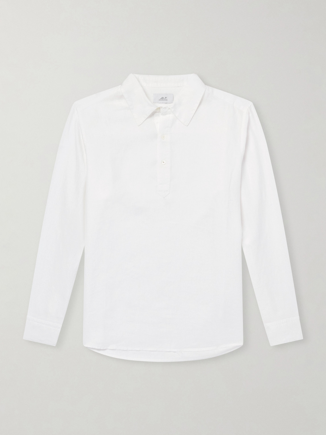 Mr P. – Linen Henley Shirt