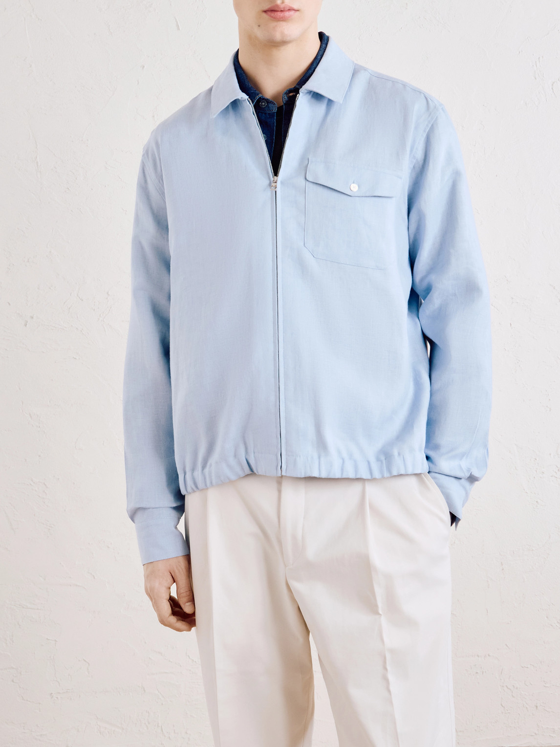 Mr P. - Linen Shirt Jacket