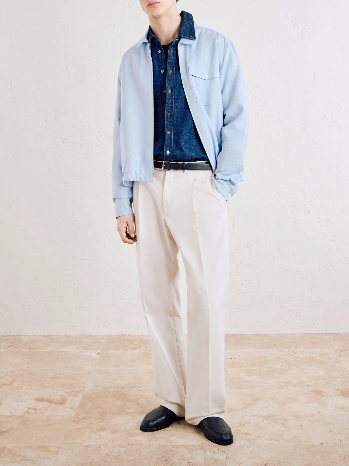 Mr P. - Linen Shirt Jacket