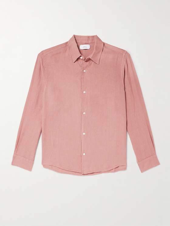 MRP Garment-Dyed Linen Shirt