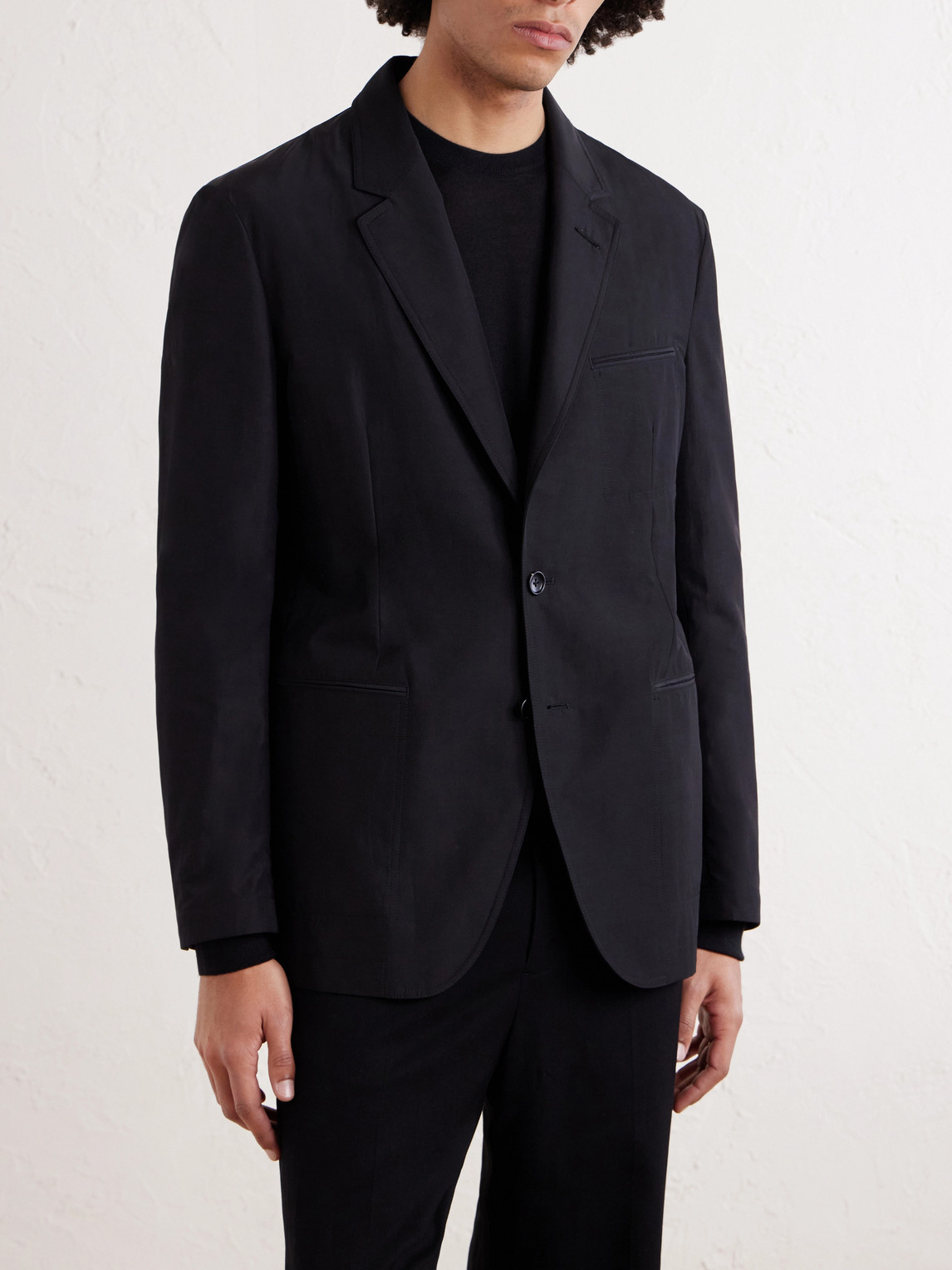  Tom Ford - Parachute Blazer - Men - Black - It 48 