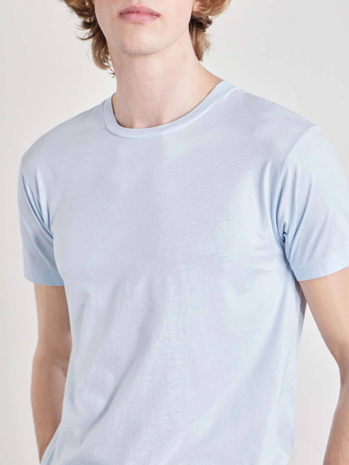 Slim-Fit Logo-Embroidered Cotton And Silk-Blend Jersey T-Shirt